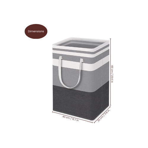 Collapsible Laundry Hamper by The Organize Store dimensions