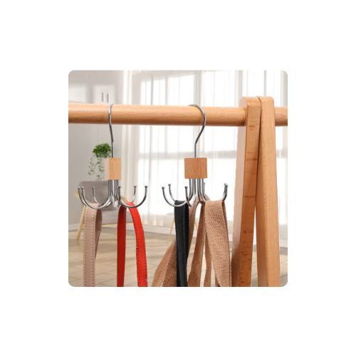 Elegant 360° Wardrobe Organizer Hook by The Organize Store