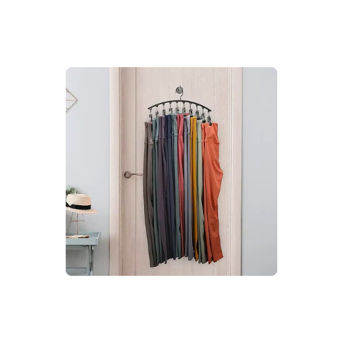 Multi-Clip High-Capacity Clothing Hangers by The Organize Store