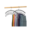 Multi-Clip High-Capacity Clothing Hangers by The Organize Store