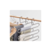 Stainless Steel 5-Layer Pants Hanger by The Organize Store