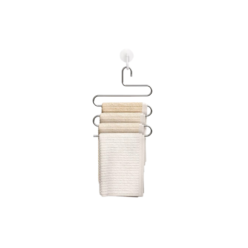 Stainless Steel 5-Layer Pants Hanger by The Organize Store